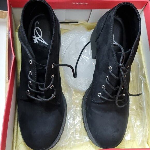 American Rag Reaghan Closed Toe Ankle Fashion Boots - Picture 8 of 10